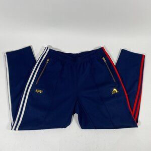 KITH x ADIDAS Soccer Navy Striped Track Pants